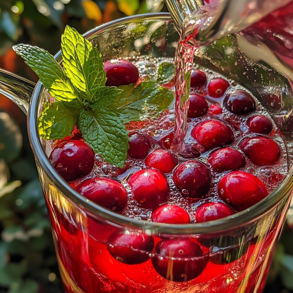 Festive Berry Christmas Punch