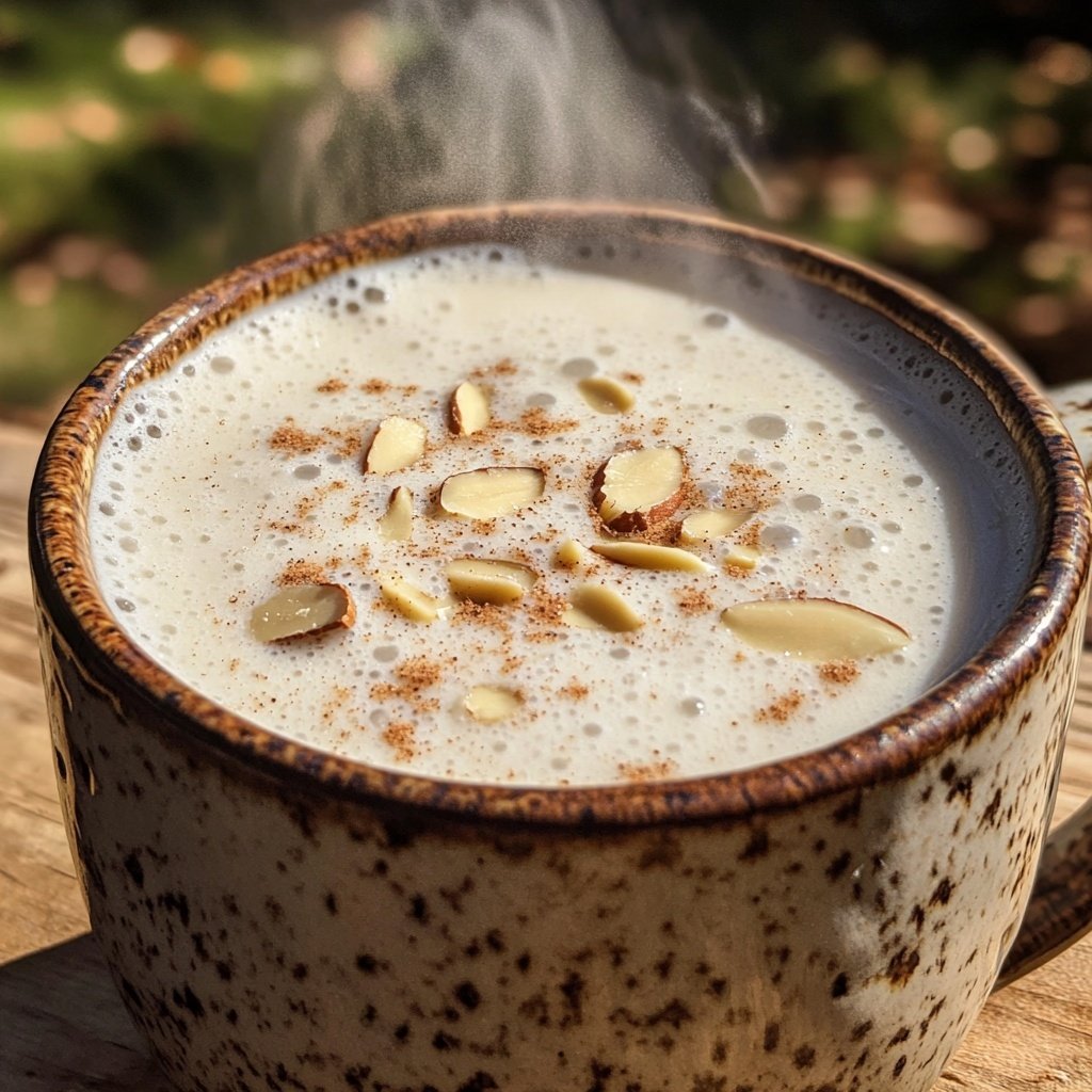 Vanilla Almond Hot Milk