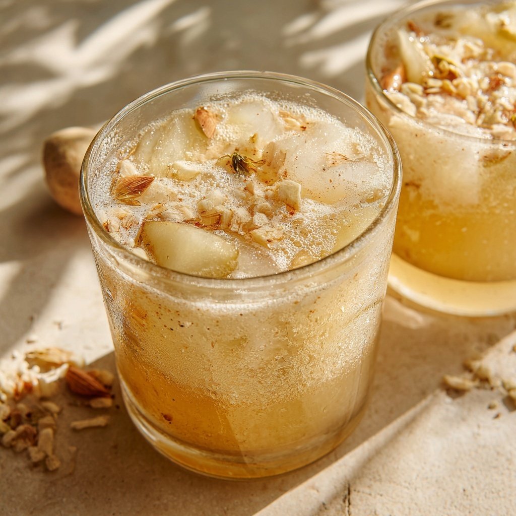 Pear Cardamom Cozy Cooler