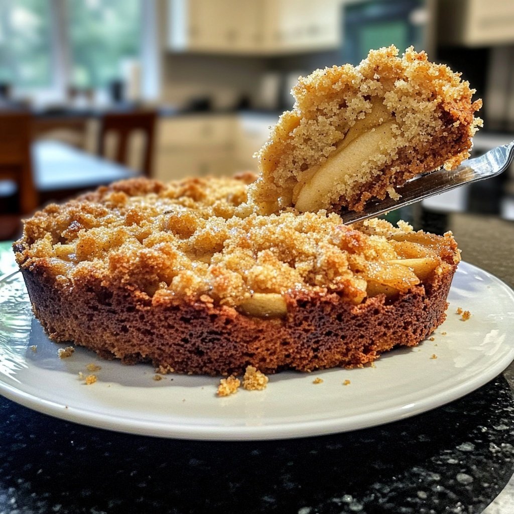 Cardamom Apple Cake