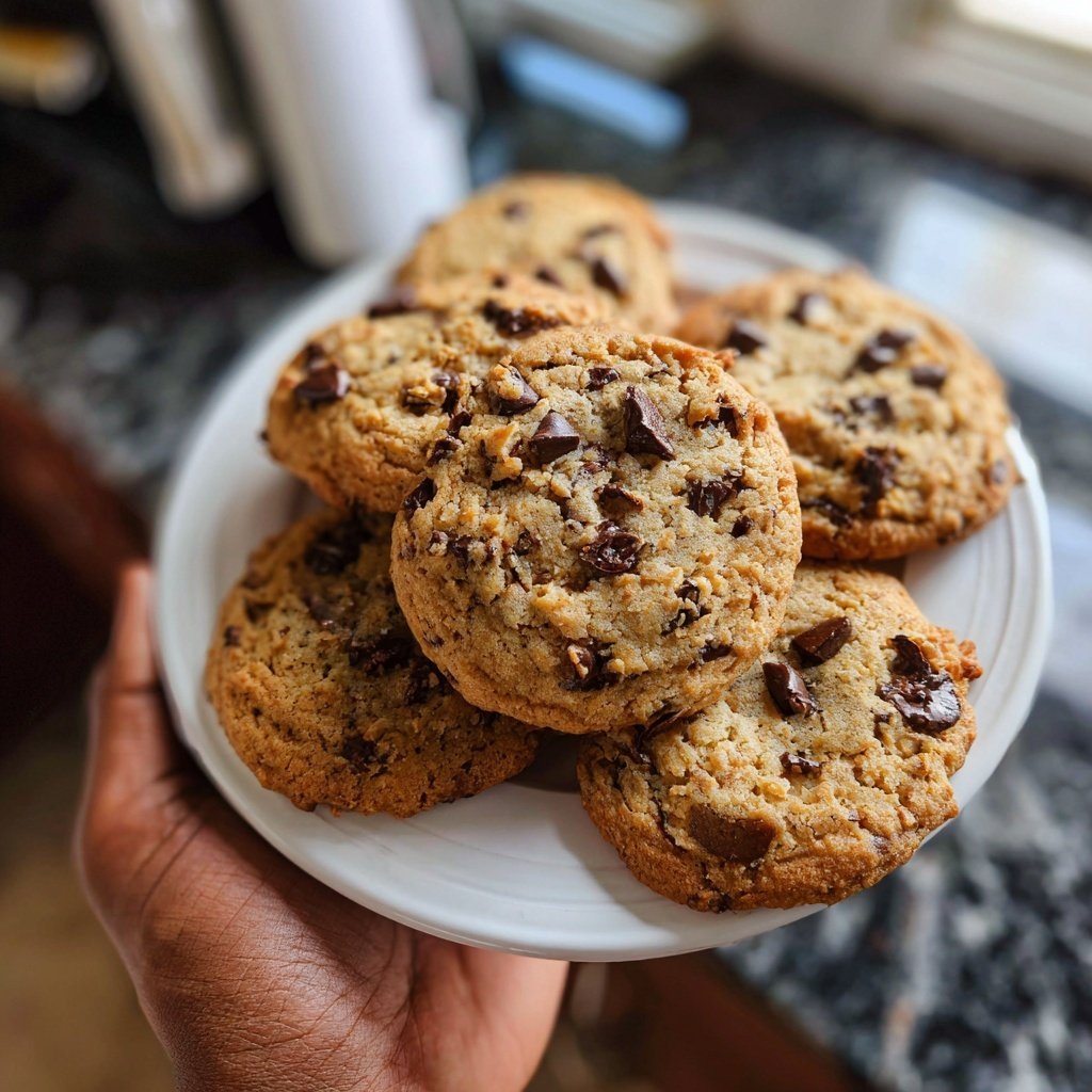 Vegan Coconut Oil Chocolate Chip Cookies​