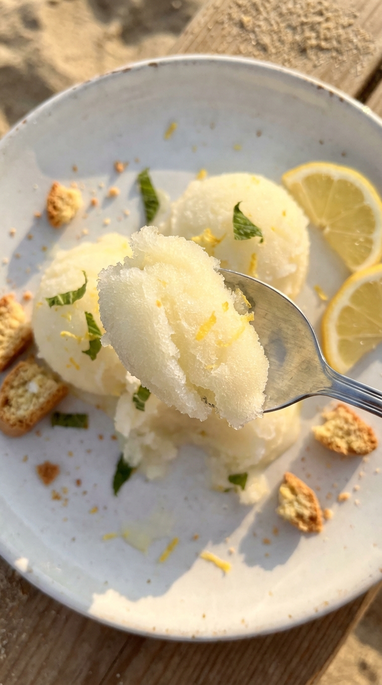 Limoncello Sorbet Bliss