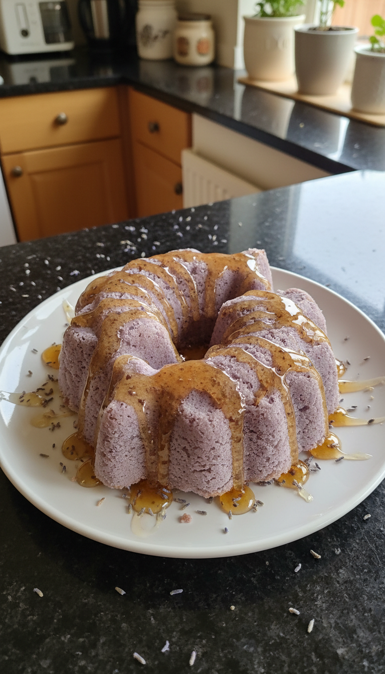 Lavender Honey Pisces Cake