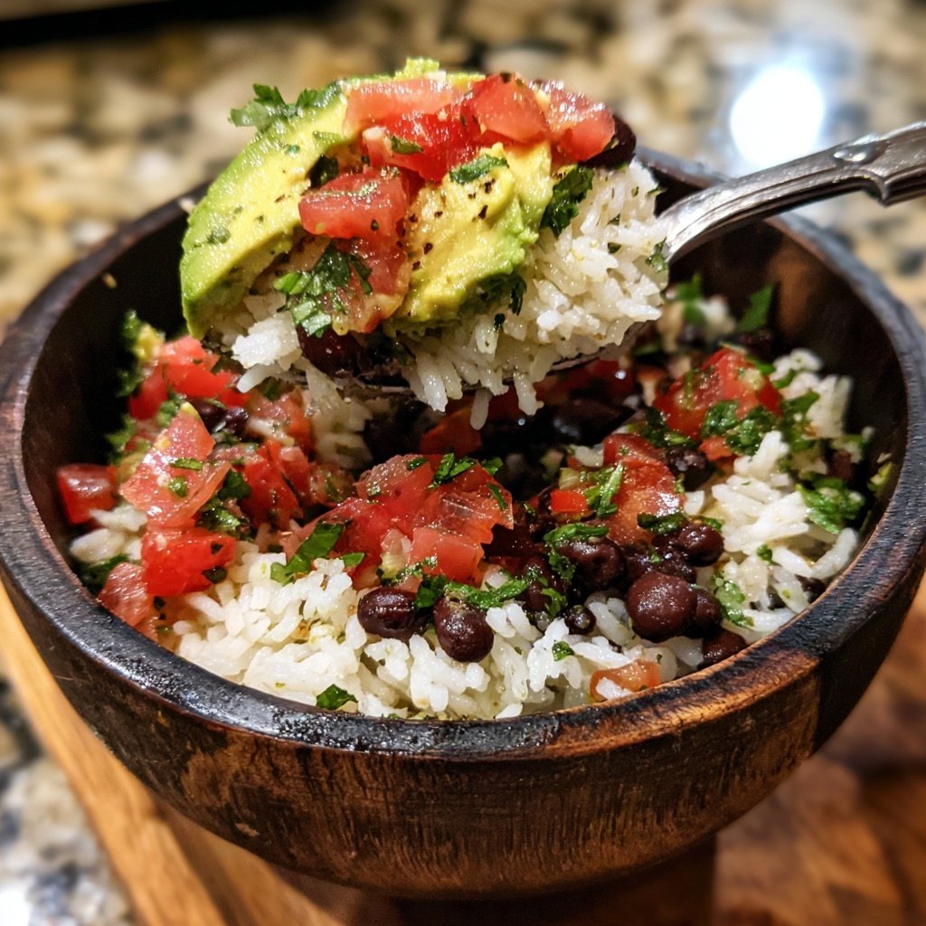 Burrito Bowl Cilantro Lime Rice