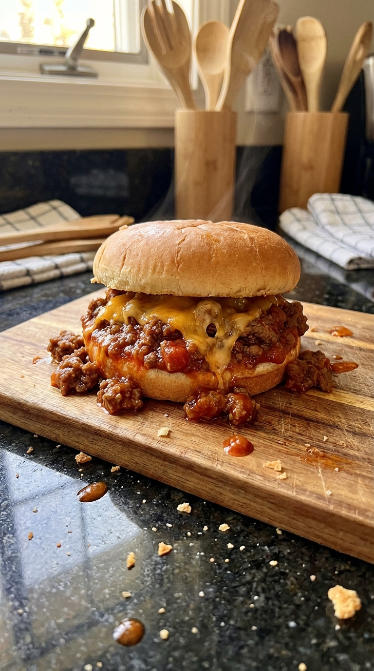 Classic Sloppy Joes with Beef