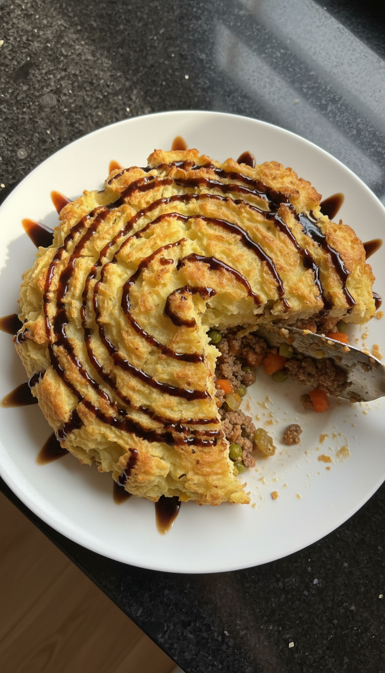 Balsamic Glazed Shepherd's Pie