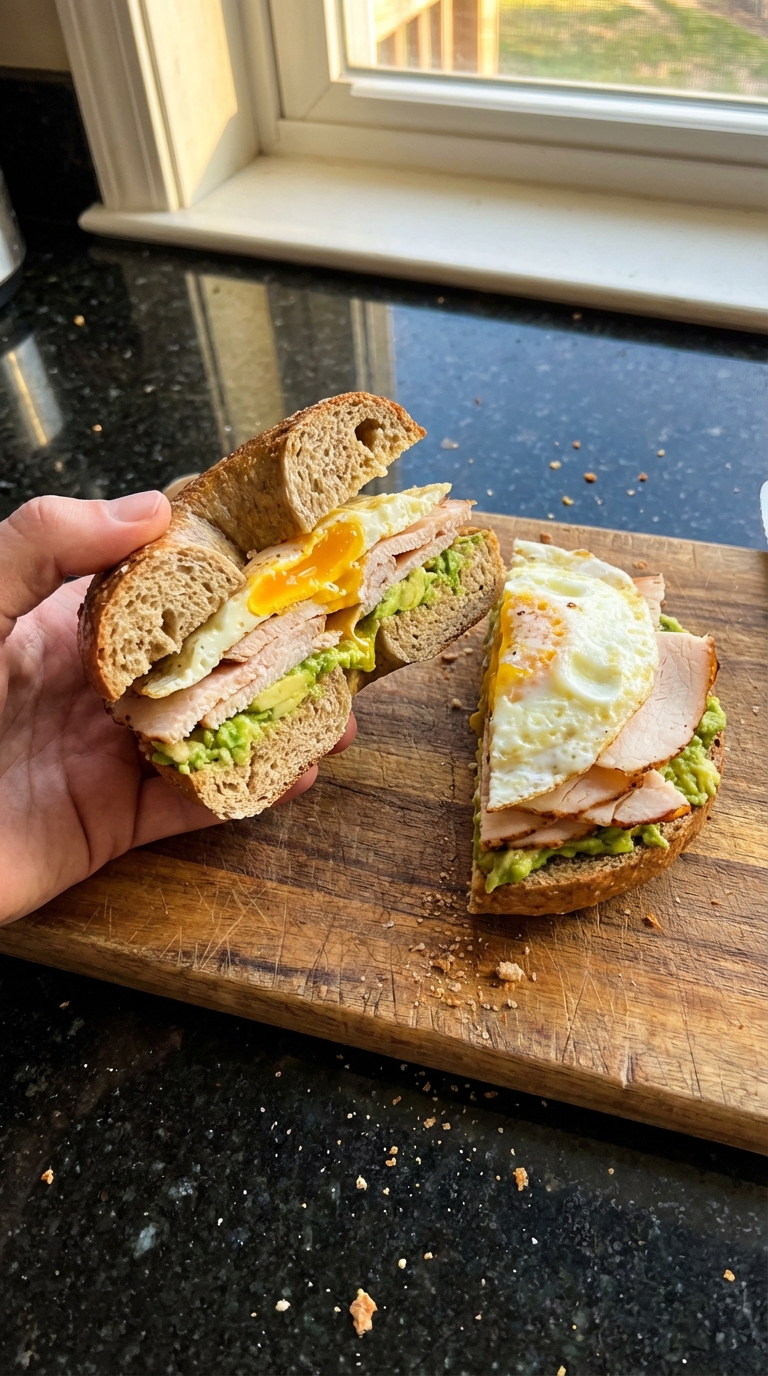 Protein-Packed Bagel Bliss