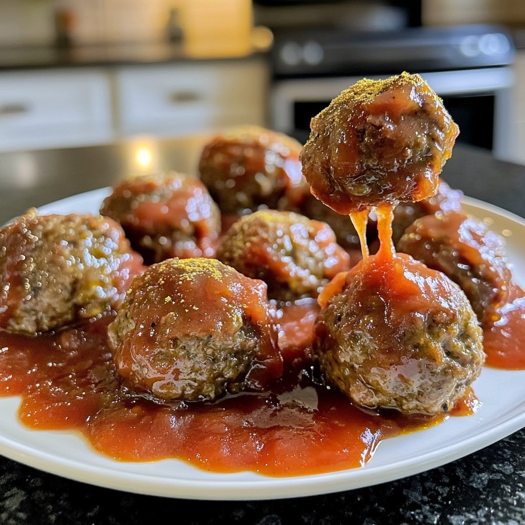 Currywurst Meatballs