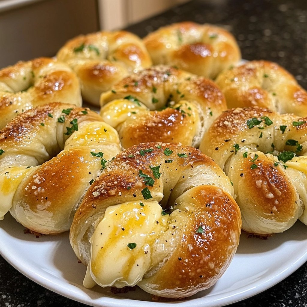 Garlic Knots Chewy
