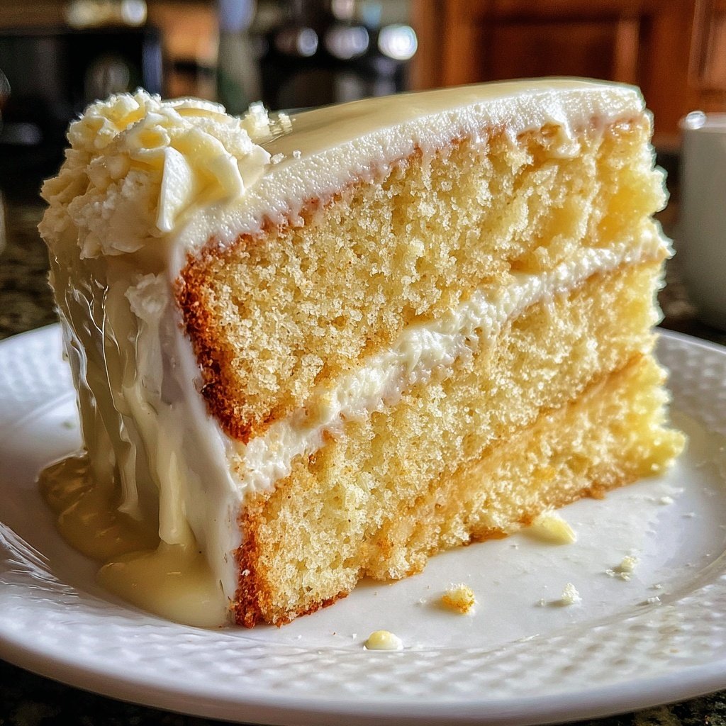 French Vanilla Cake
