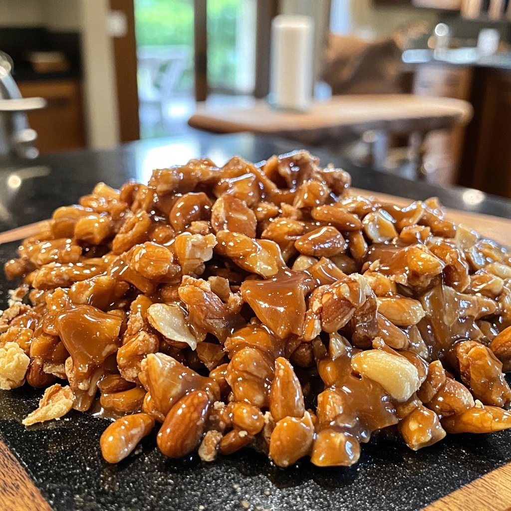 Buttered Toffee Candied Nuts