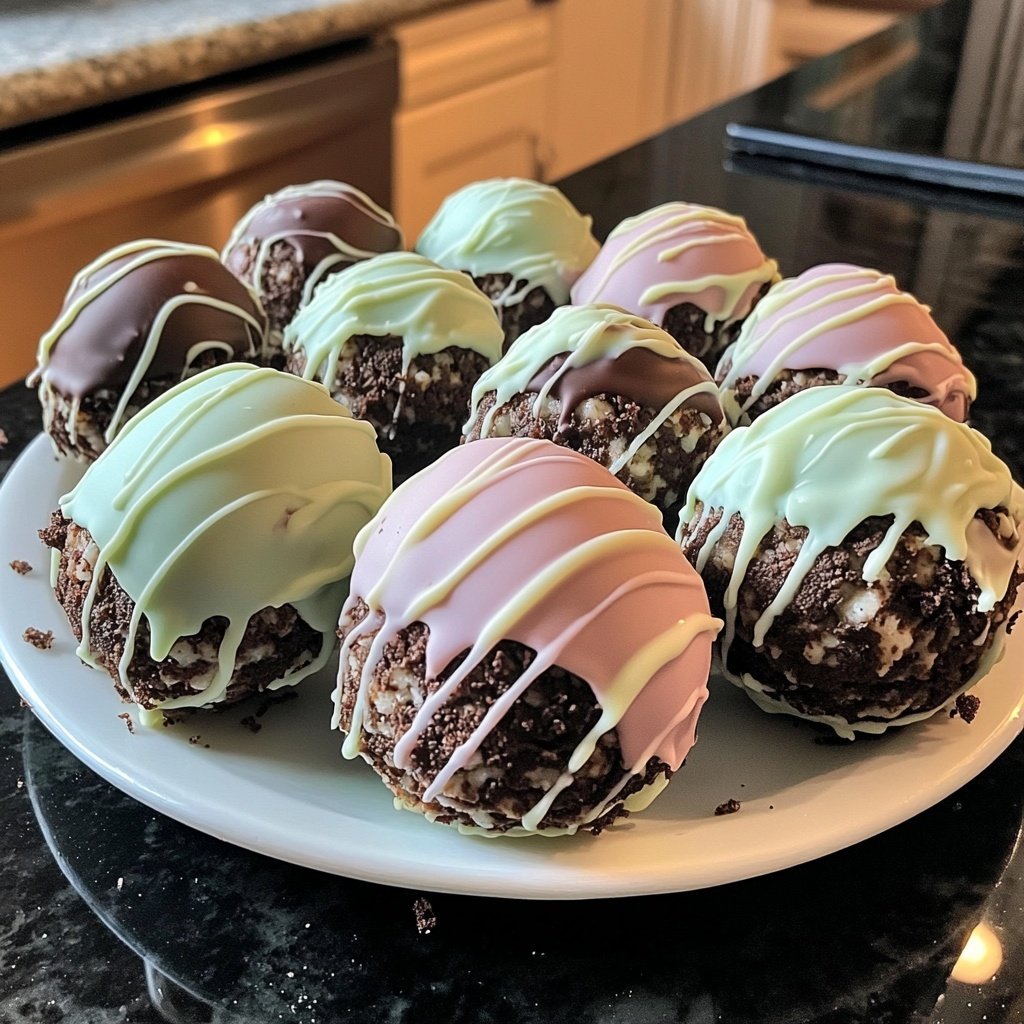 Easter Egg Oreo Balls