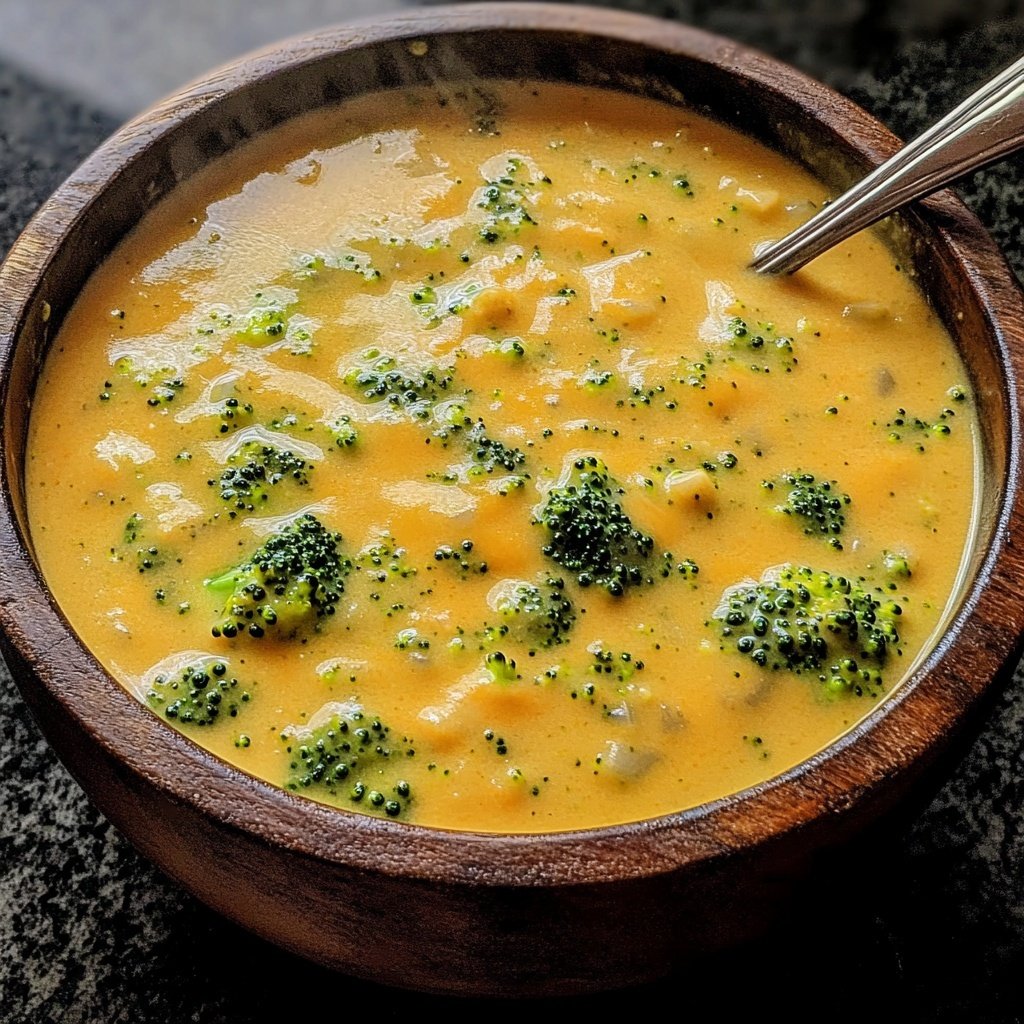 Comfort Broccoli Cheddar Soup