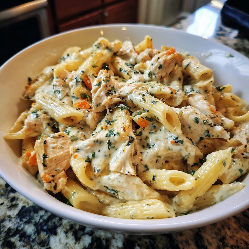 Crack Chicken Penne Families Love