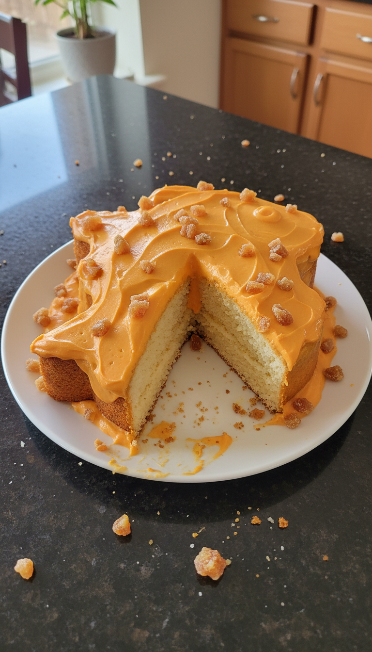 Orange Ginger Pisces Cake