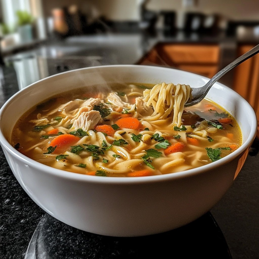 Homemade Chicken Noodle Soup