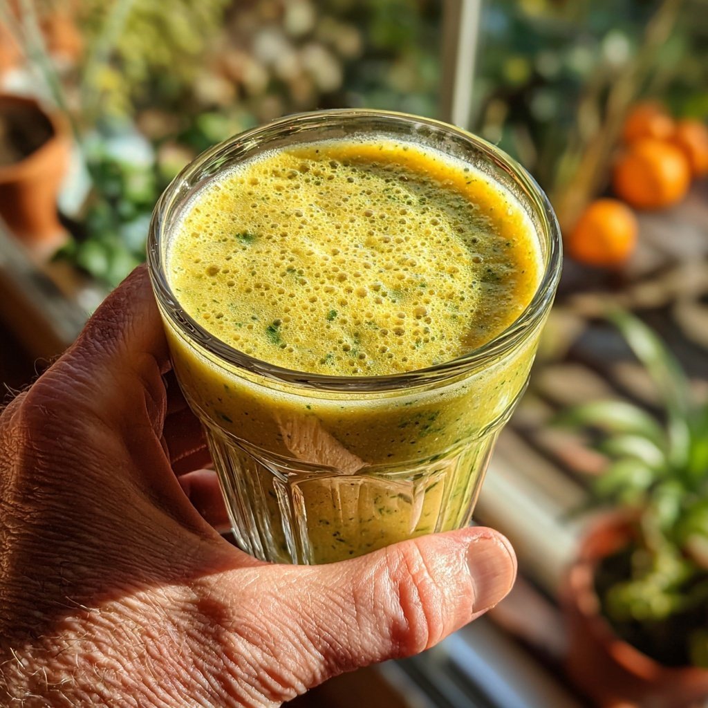 Dandelion and Citrus Smoothie