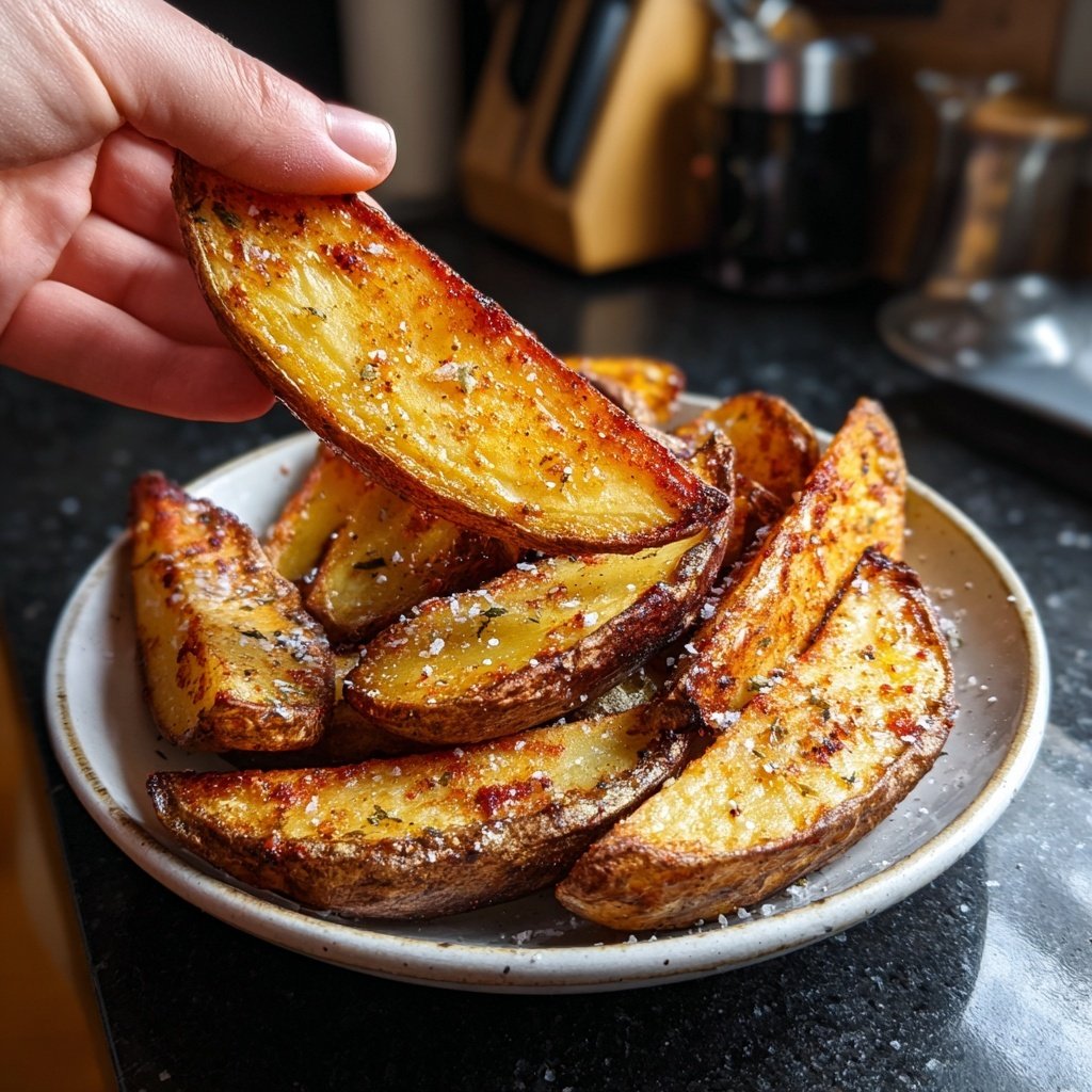 Baked Potato Wedges Smoked Paprika